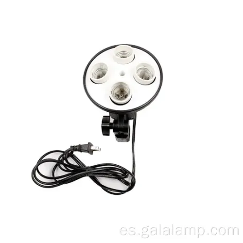 Kit profesional de iluminación de softbox de 50x70 cm con bombillas E27